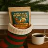 Roasted Reindeer Beans Fire-Up Christmas Coffee Gift Basket Filler for Coffee Lovers Reindeer Fans Resealable Bag Kepperton Kafe Whole Bean Medium Roast view 4