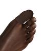 BOUNCEBACK BIG TOE Protective Socks Soft Cotton Medical Sleeve for Ingrown Toenails | Diabetic Ulcers | Non-Slip Inner Grip | Brown | Small-Medium view 1