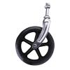 UXALoH6 Wheelchair Front Wheels 6/7/8 Inch Wheels Smooth Flexible Heavy Duty Wheelchair Front Castor Solid Tire Wheel Replacement(Black-7 inch) view 1