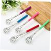Ipetboom 5Pcs Retractable Stainless Steel Back Scratcher Long Handle Itch Relief Tool Portable Body Scratcher for Men and Women Comfortable view 4