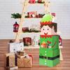 Bemvp Christmas Box Decoration, 3pcs Stackable Gift Boxes Small Christmas Nesting Boxes Decrotive Stacking Gift Boxes for Holiday Winter Party view 3