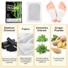 20PCS Foot Pads for Soft Feet Health Care Better Sleep Natural Bamboo Ginger Powder with Stress Relief, Improve Sleep, Deep Cleansing, Relaxation, Relieves Fatigue view 2