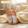 20PCS Foot Pads for Soft Feet Health Care Better Sleep Natural Bamboo Ginger Powder with Stress Relief, Improve Sleep, Deep Cleansing, Relaxation, Relieves Fatigue view 4