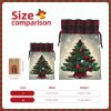 WBQLSL Christmas Gift Tree Printed Small Christmas Storage Bags, Birthday Party Supplies, Holiday Gift Storage Bags, Portable Gift Bags view 4