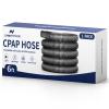 1 Pack CPAP Hose, Universal CPAP Tubing 6 Foot (72") Standard 22mm CPAP Tube Compatible with Most CPAP Machines, Flexible, Lightweight, Durable CPAP Supplies & Accessories, Black view 1