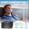 1 Pack CPAP Hose, Universal CPAP Tubing 6 Foot (72") Standard 22mm CPAP Tube Compatible with Most CPAP Machines, Flexible, Lightweight, Durable CPAP Supplies & Accessories, Black view 4