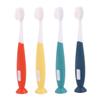 BIUDECO 4pcs Toothbrush for Ages with Soft Ultra-fine Bristles Ergonomic Handle for Small Hands Safe and Healthy Material Design to Encourage Dental Care view 1