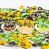 Chinese guava candy, orange and plum classic series hard candy, assorted flavor gift pack, instant fruit candies, healthy preserved fruits, mixed flavor sweet sugar, gummies (250g,3 Flavor Mix) view 2