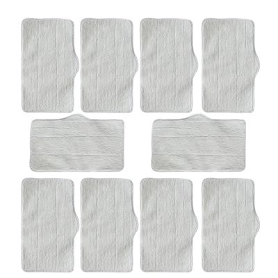 10PCS Mop Cleaning PadsCompatible For XiaomiCompatible For DeermaZQ600 ZQ610 Handhold Steam Vacuum Cleaner Mop Replacement Accessory