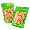 100pcs 5.9"x8.6" Mylar Bags for Food Storage,Smell Proof Bag with Window ResealableStand-up Foil Pouch Packaging Freeze Dried Candy Bag Food Storage Bags for Small Business (Green) view 1