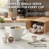 Liquid Coffee Creamer Singles Bulk Pack, 0.44 fl oz, 120 Pack, Great for Home Use, Offices and Coffee Stations (120 - Count, Half & Half) view 2