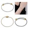 Whltzf High Strength Steel Wire Mesh Adjustable Wristband Wrist Jewelry Accessories For Outdoor Enthusiasts Quick view 2