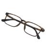 VisionGlobal Blue Light Blocking Glasses, Computer Reading, TV Glasses, Stylish Square Frame (Tortoise,+5.25 Magnification) view 1