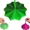 3D Printed Expanded Sensory Fidget Star, Fractal Fidget Hexagon with Handles, Colorful Whirling Spiral Design, 2025 New Star Shaped Fidget Star (Green, Medium)