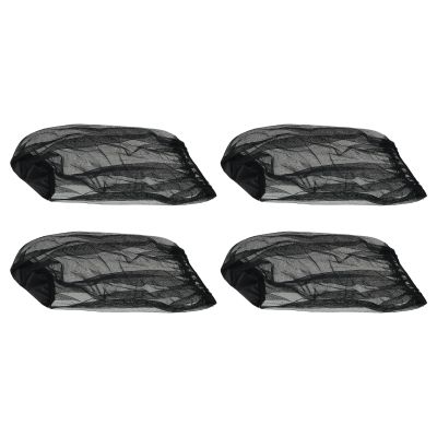 4pcs AntiMosquito Head Covers Net with Fine Mesh for Effective Protections Suitable for Outdoor Enthusiast Fishing Tool Nylon Mesh Headwear