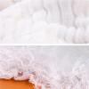 10Pcs White Cotton Cleaning Cloths Set (3438cm) - Soft & Absorbent, Ideal for Kitchen, Household & Hotel Supplies view 3