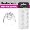 (10 Pcs) Minifit Double Vent Domes for Oticon (8mm) Compatible Replacement Tips for Oticon Hearing Aids, Premium Universal Domes for Oticon Hearing Aid Supplies view 3