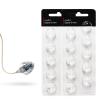 (20 Pcs) Minifit Open Domes for Oticon (6mm) Compatible Replacement Tips for Oticon Hearing Aids, Premium Universal Domes for Oticon Hearing Aid Supplies view 1
