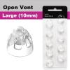 (10 Pcs) Minifit Open Domes for Oticon (10mm) Compatible Replacement Tips for Oticon Hearing Aids, Premium Universal Domes for Oticon Hearing Aid Supplies view 3