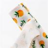 20 Pcs/Roll Microfiber Kitchen Cleaning Towels - 25x25cm Cartoon Fruit Printed, with Scouring Pads(Strawberry) view 4