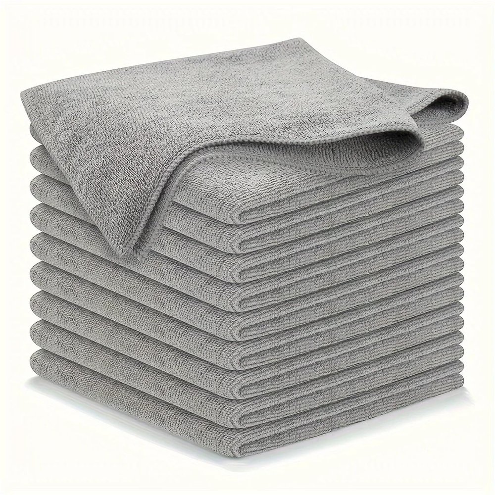 5-20 Pcs Microfiber Towels - Car Wash Drying, Auto Detailing Polishing & Household Cleaning Cloths(10pcs)