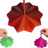 3D Printed Expanded Sensory Fidget Star, Fractal Fidget Hexagon with Handles, Colorful Whirling Spiral Design, 2025 New Star Shaped Fidget Star (Red, Small)