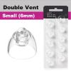 (10 Pcs) Minifit Double Vent Domes for Oticon (6mm) Compatible Replacement Tips for Oticon Hearing Aids, Premium Universal Domes for Oticon Hearing Aid Supplies view 3