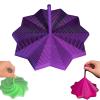 3D Printed Expanded Sensory Fidget Star, Fractal Fidget Hexagon with Handles, Colorful Whirling Spiral Design, 2025 New Star Shaped Fidget Star (Purple, Small) view 1