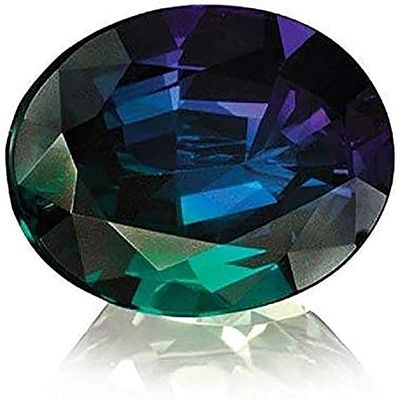 Arwacraft 5.25 Ratti Color Changing Alexandrite Stone Lab Created Synthetic Loose Gemstone Aaa Quality Excellent Shinning Stone-B0BSCC8CMRNAMZ