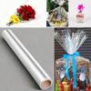 ZQtyf Clear Cellophane Wrap Roll (16 In x 50 Ft), 2.3 Mil Thick Transparent Flower Wrapping Paper for Gift Baskets Treats Goodie Flower Bouquets (16 In x 50 Ft) view 3