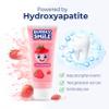 Bubbly Smile Kids Toothpaste Set - 2 Pack Nano Hydroxyapatite Toothpaste (5.3 Oz Total) + 1 Bonus Soft Toothbrush | Fluoride-Free | Glycerin Free | Strawberry Flavor, Safe to Swallow view 2