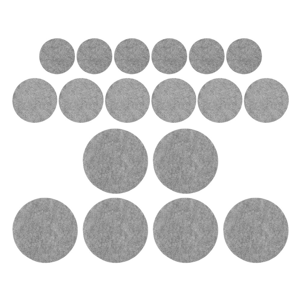 24PCS Felt Plate Dividers, Cuttable Washable Reusable Felt Plate Dish Separator Protectors for Dish, Coffee Saucers Protecting and Stacking