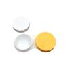 4 pcs Glasses Cosmetic Lenses Box Contact Lens Case for Eyes travel Kit Holder Container Durability (Random color view 2