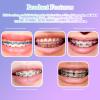 5 Rolls Orthodontic Rubber Chains Adjustment Tool kit, Dental Braces Power Chains Color DIY Changing Kit, Personalized Orthodontic Powerchains Ligas para Brackets Ortodoncia view 4