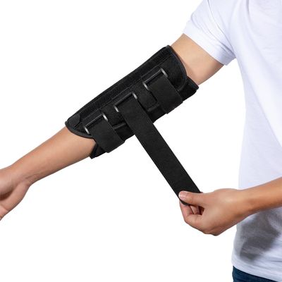 Elbow Brace Night Splint Support for Cubital Tunnel Syndromean, Ulnar Nerve, Stabilizer for Fix Elbow, Prevent Excessive Bending at night, Fits Left and Right Arms,Women, Men (M)