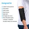 Elbow Brace Night Splint Support for Cubital Tunnel Syndromean, Ulnar Nerve, Stabilizer for Fix Elbow, Prevent Excessive Bending at night, Fits Left and Right Arms,Women, Men (M) view 2