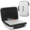 Avomosk 60 Slots 10ml Peptide Case, BAC Water and Insulin Vial Holder, Peptide Storage Case for Fridge and Travel, Fits 5ml 10ml Standard Vials, Diabetic Supplies (Case Only) view 1