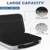 Avomosk 60 Slots 10ml Peptide Case, BAC Water and Insulin Vial Holder, Peptide Storage Case for Fridge and Travel, Fits 5ml 10ml Standard Vials, Diabetic Supplies (Case Only) view 2