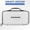 Avomosk 60 Slots 10ml Peptide Case, BAC Water and Insulin Vial Holder, Peptide Storage Case for Fridge and Travel, Fits 5ml 10ml Standard Vials, Diabetic Supplies (Case Only) view 3