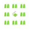 10 Pairs Green Reusable Ear Plugs, 32dB NRR Noise Reduction, Washable Slow-Rebound Foam Earplugs for Sleeping, Snoring, Work, Concerts, Travel view 1