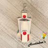 Hockey Inhaler Holder Key Fob view 4