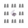 10 Pairs Gray Reusable Ear Plugs, 32dB NRR Noise Reduction, Washable Slow-Rebound Foam Earplugs for Sleeping, Snoring, Work, Concerts, Travel view 1
