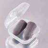 10 Pairs Gray Reusable Ear Plugs, 32dB NRR Noise Reduction, Washable Slow-Rebound Foam Earplugs for Sleeping, Snoring, Work, Concerts, Travel view 3