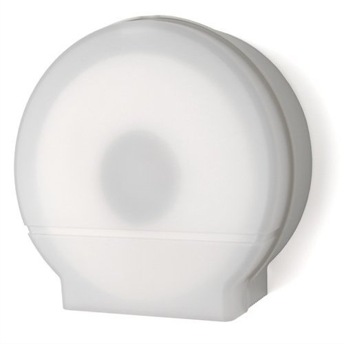 Single 9 in. JRT Dispenser with 2-0.75 in. Mandrel and 3-0.37 in. Adaptor-White