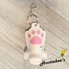 Kitty Paw Inhaler Holder Key Fob view 3
