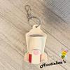 Kitty Paw Inhaler Holder Key Fob view 4