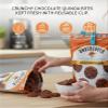 12x Quinoa Milk Chocolate Bites 3 oz Bundle with Plastic Bag Clip Crunchy No Gluten, Coated in Smooth Milk Chocolate Quinoa Crisps for Snacking or Lunch Packs Gift Set (13 Items) view 3