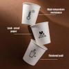 12 oz Paper Coffee Cups 250 Count Disposable White Paper Cups for Hot & Cold Beverages, Thickened, Leakproof & Recyclable 12oz Coffee Cups for Home, Office, Parties, Cafes, Bistros & Events view 3