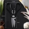 Multi-functional Scissors, Stainless Steel Household Heavy-duty Chicken Bone Shears, Barbecue Food view 2
