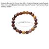 10mm Beaded Stretch Bracelet Handmade Healing Crystal Jewelry Unisex Energy Bracelet (African Turquoise)(Mookaite) view 2